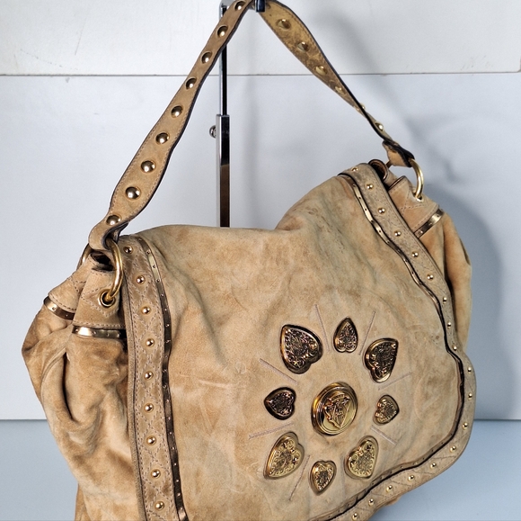 GUCCI IRINA BABOUSKA SUEDE HOBO BAG - Picture 12 of 14